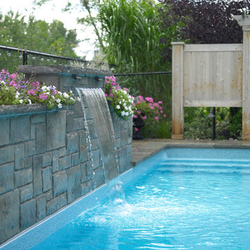 Inground Pool Water Features