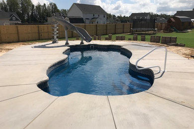 Example of a pool design in Raleigh