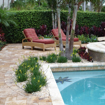 Intercoastal Luxury Home Landscape & Pool