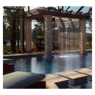 Interior Design Installation Pictures For Luxury Custom Model Homes Pool Tampa By Arthur