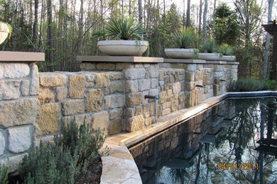 Example of a tuscan pool design in Charlotte