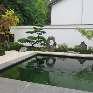 Japanische Gartenkunst trifft Moderne Kunst