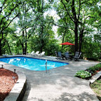 True Rectangle Vinyl Liner Pool - Klassisch - Pools - Louisville - von