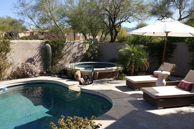 This is an example of a swimming pool in Phoenix.