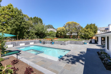 Example of a trendy pool design in San Francisco