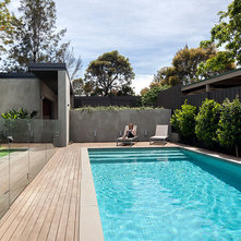Contemporary Pool by Hilary Bradford Photography
