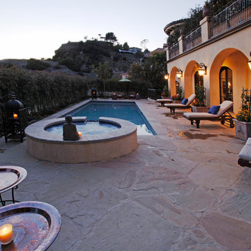 LA Itallian Villa Hillside home