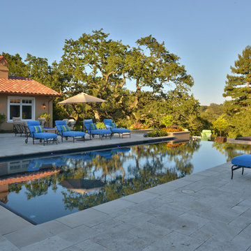 Lafayette Hillside Engineered Pool