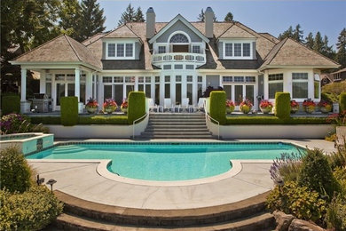 Example of a classic pool design in Seattle