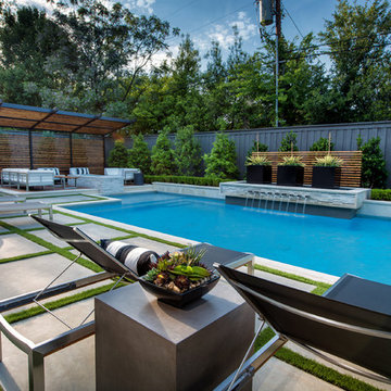 Lansdowne Modern Swimming Pool + Outdoor Living