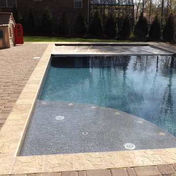 Large Family Pool Automatic Cover