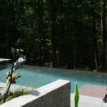 Lawrenceville Contemporary Swimming Pool