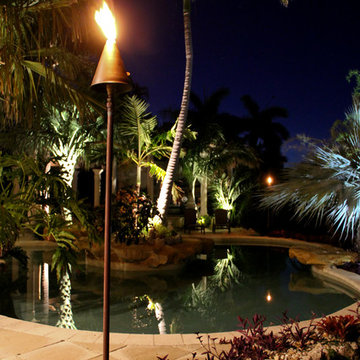 LED/Fuel Tiki Torch