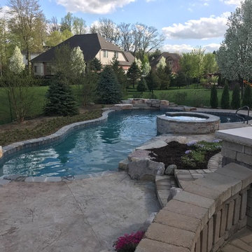 Legendary Escapes Hybrid Swimming Pool Serenity in Shelby Township {GAD}