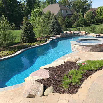 Legendary Escapes Hybrid Swimming Pool Serenity in Shelby Township {GAD}