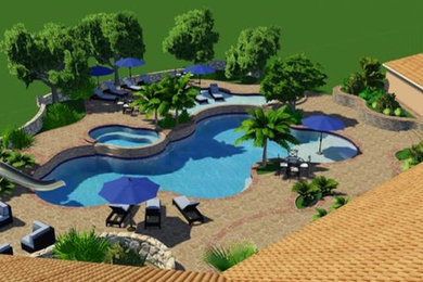 Lews Rd. Tropical Pool Project