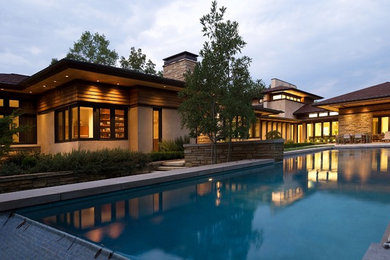 Inspiration for a modern pool remodel in Birmingham
