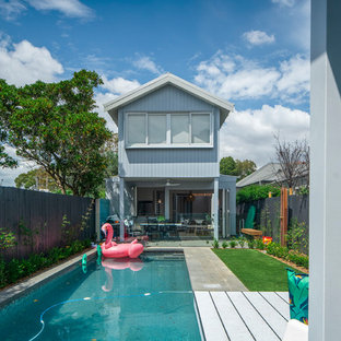 Photo of a contemporary pool in Sydney.