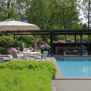 Moderner Pool in Hamburg