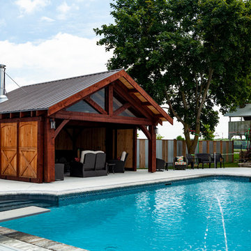 Lobsinger pool house