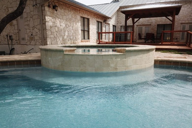 Pool - contemporary pool idea in Austin