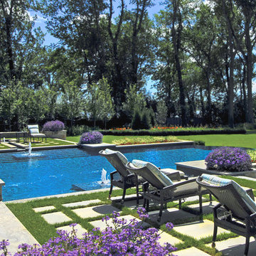 Luxury Backyard + Poolscape