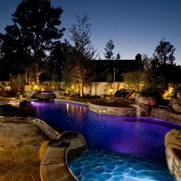 Luxury Custom Pool - Anaheim Hills, CA