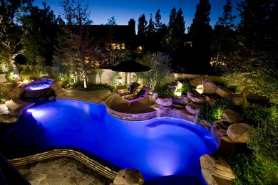 Luxury Custom Pool - Anaheim Hills, CA