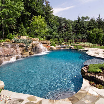 Luxury Inground Swimming Pool Design & Installation- Bergen County  NJ