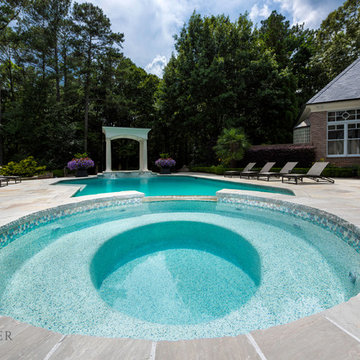 Luxury Pool, Spa and Cabana - Cates Ridge Atlanta