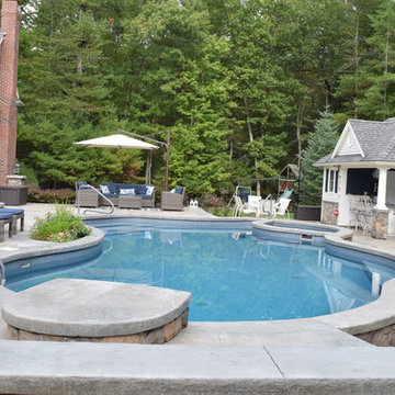Mansfield PermaCrete Vinyl Liner - Hot Tub