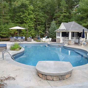 Mansfield PermaCrete Vinyl Liner - Hot Tub