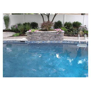 marble dusting a gunite pool
