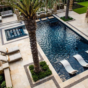 Mediterranean Elegance by Custom Design Pools