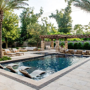 Mediterranean Elegance by Custom Design Pools