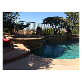 Mediterranean Tuscany Theme - Ladera Ranch - Mediterranean - Pool ...