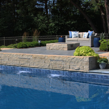 Mequon Outdoor Entertaining Space- Waterfalls