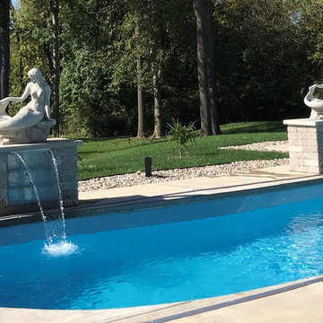 Mermaid Accented New Pool Construction