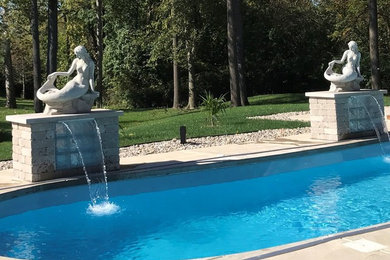 Mermaid Accented New Pool Construction