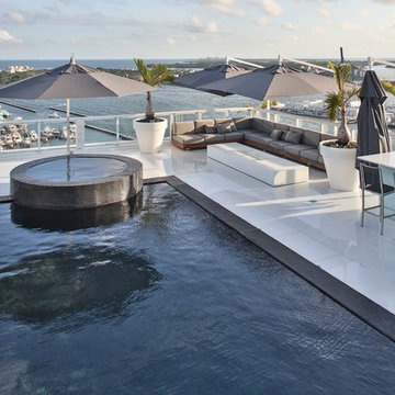 Miami Penthouse Mancave Rooftop Pool