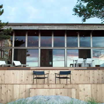 Mid Century House Remodal Fire Island