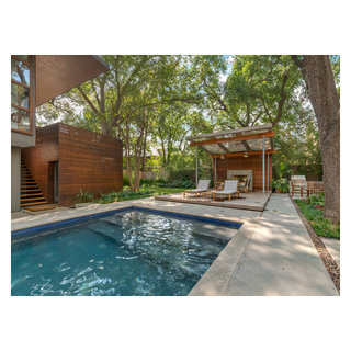 Modern: Beverly Drive - Contemporary - Pool - Dallas - by Harold ...