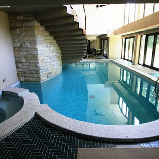 Modern Indoor Pool | Houzz