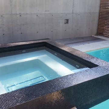 Modern Industrial Swimming Pool Design