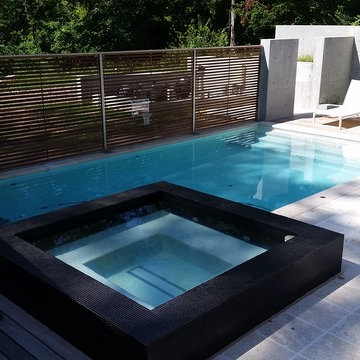 Modern Industrial Swimming Pool Design