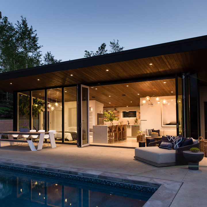 75 Modern Pool House Ideas You'll Love August, 2025 Houzz
