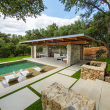 Modern Pool + House