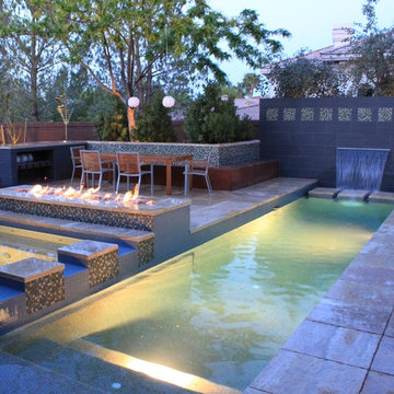 Modern Swimming Pool and Spa