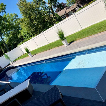 modern swimming pool