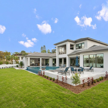 Modern Waterfront Custom Home in Bay Hill Country Club
